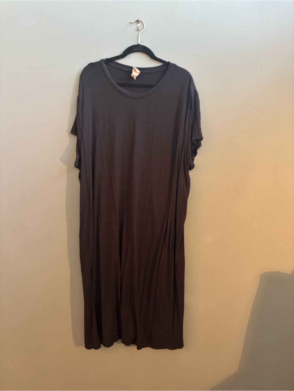 H&M Black T-Shirt Dress